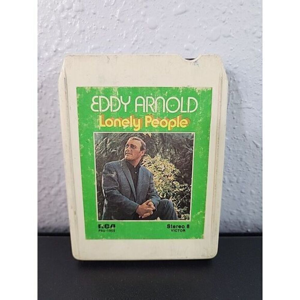 Eddy Arnold Lonely People, 8-track Cassette‎ Tape